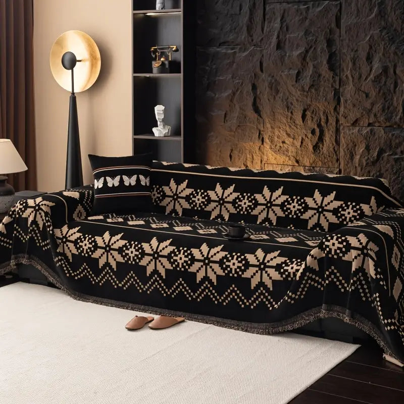 Luxurious Bohemian Style Chenille Sofa Cover