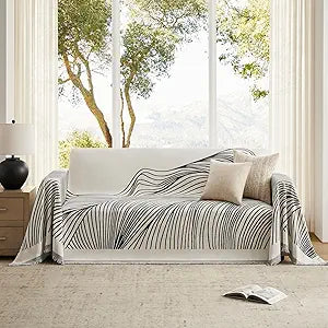 Striped Boho Sofa Cover