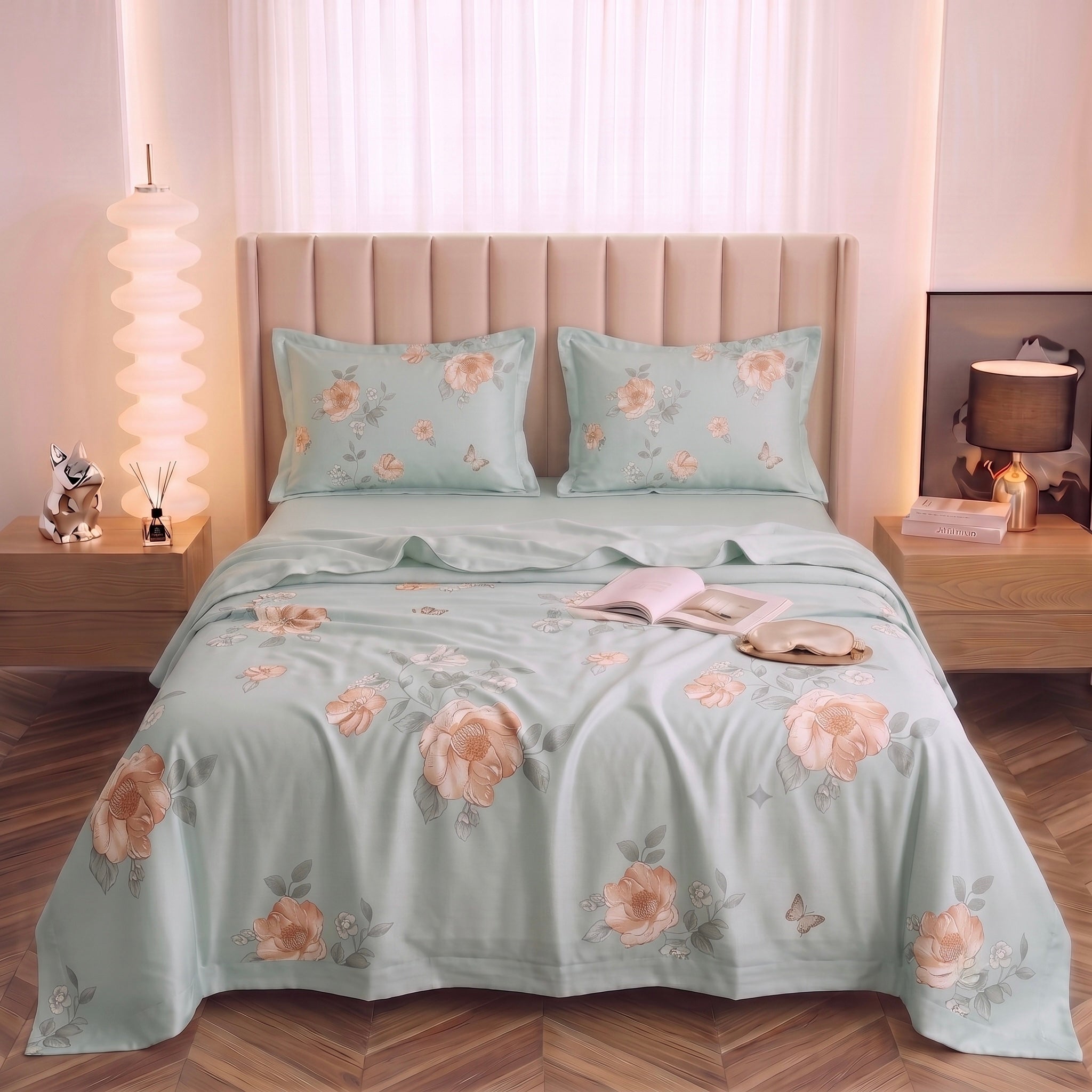 Whispering Peonies Botanical 3-Piece Set