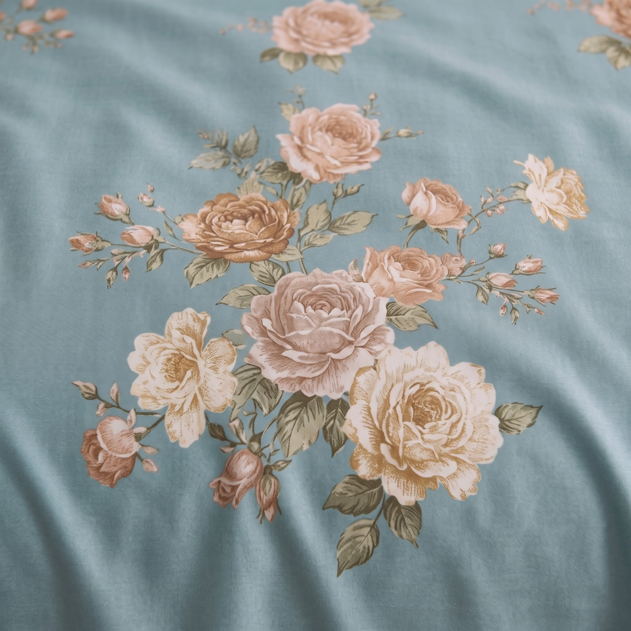Exquisite Rose Bouquet Deluxe 3-Piece Bedding Set