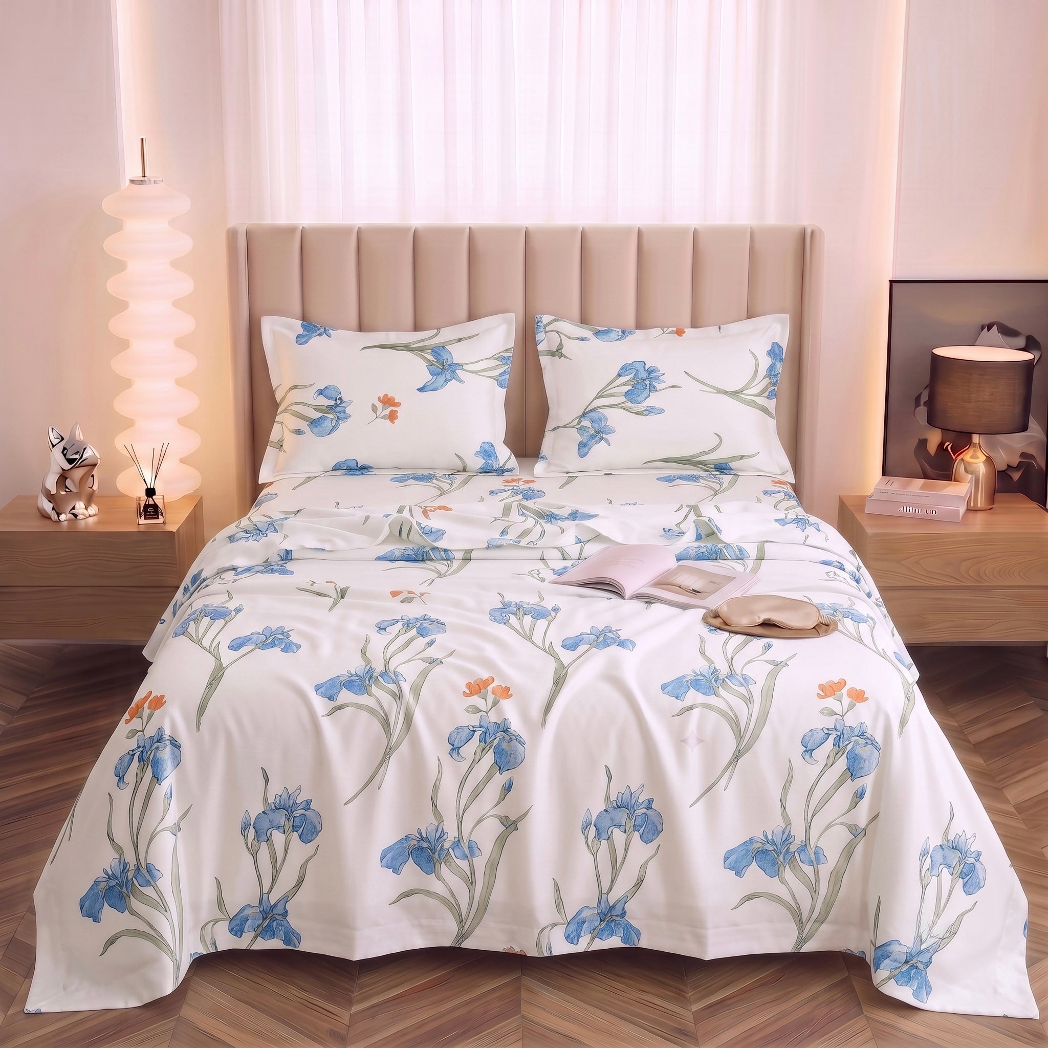 Lavish Spring Bloom 3-Piece Bedding Set