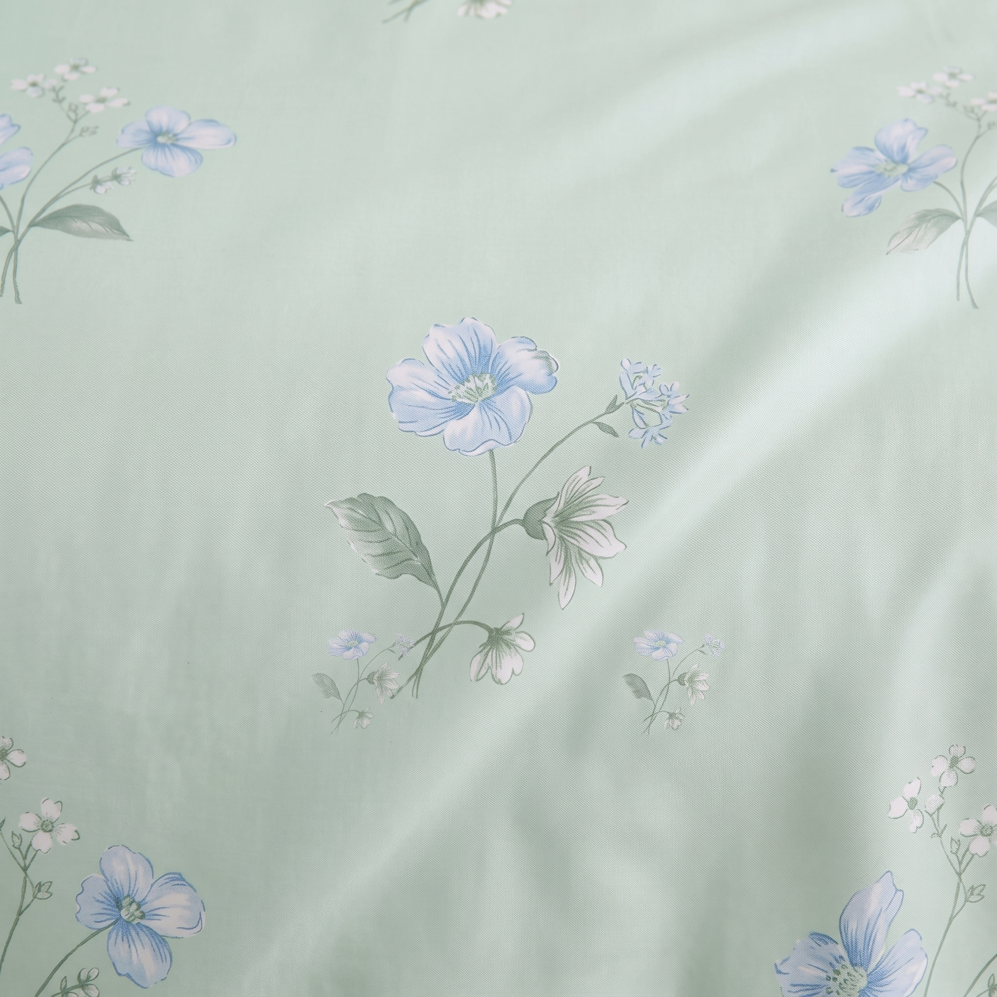 Serene Seafoam Floral 3-Piece Set