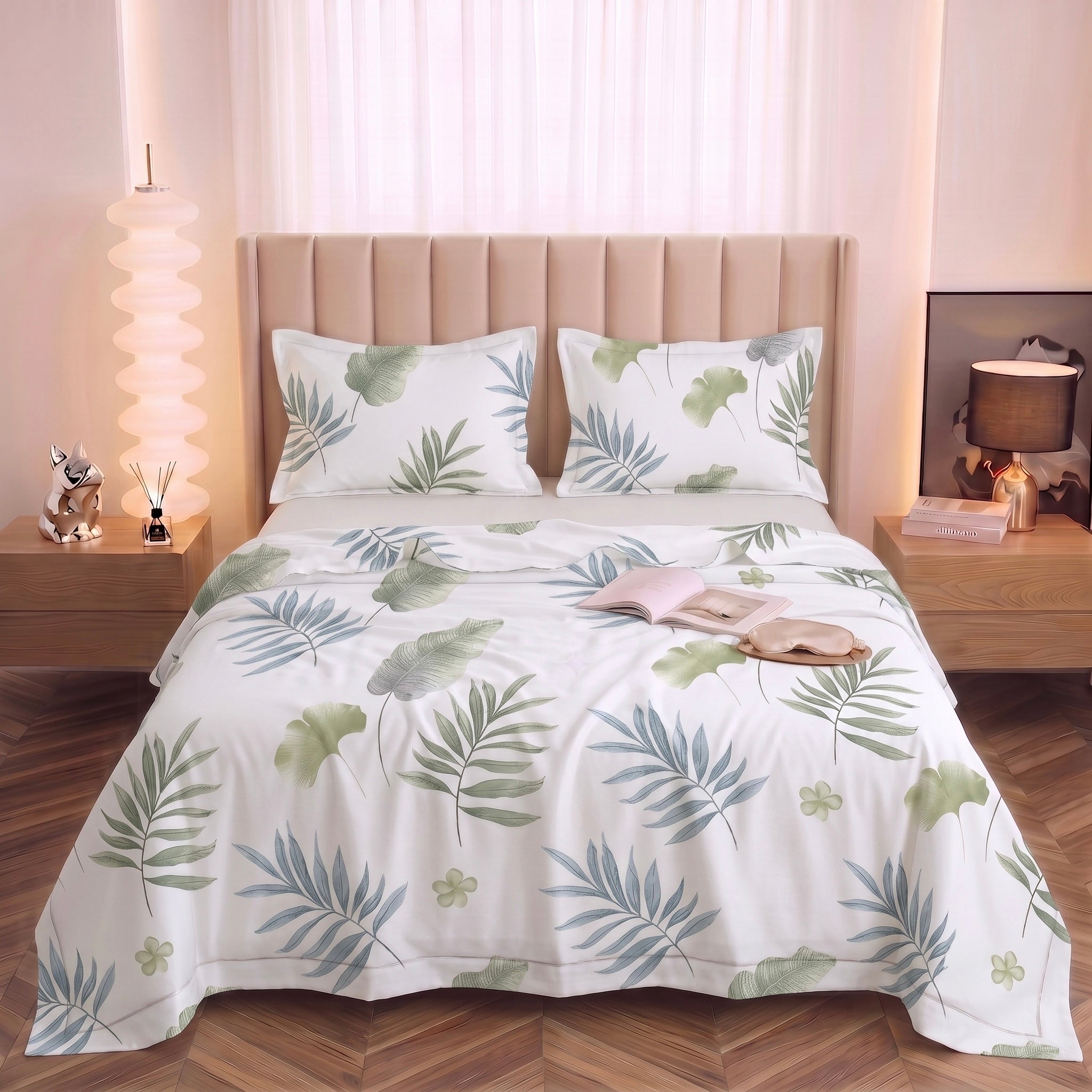Tranquil Tropics 3 Piece Bedding Set