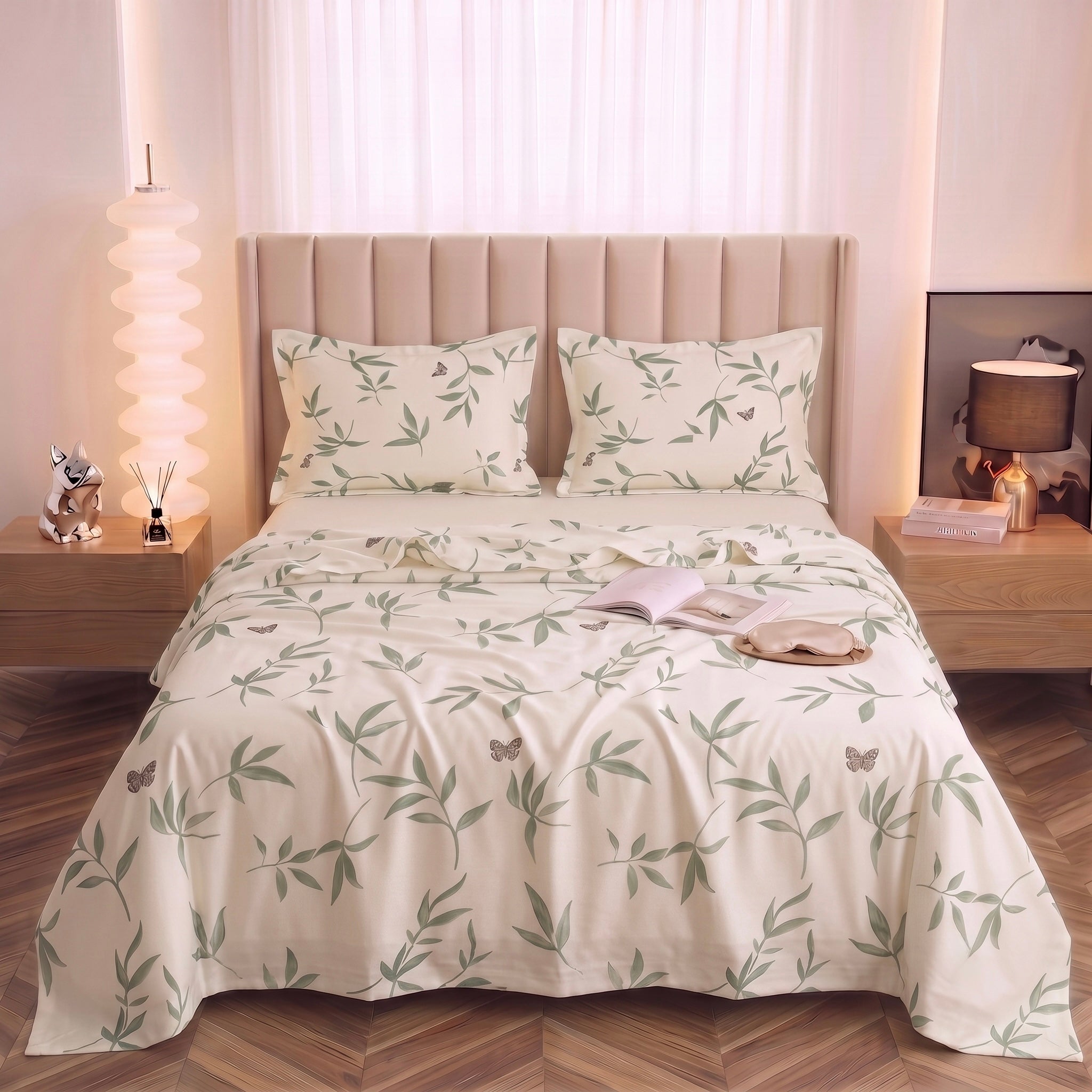 Whispering Fern Sage Green 3-Piece Set