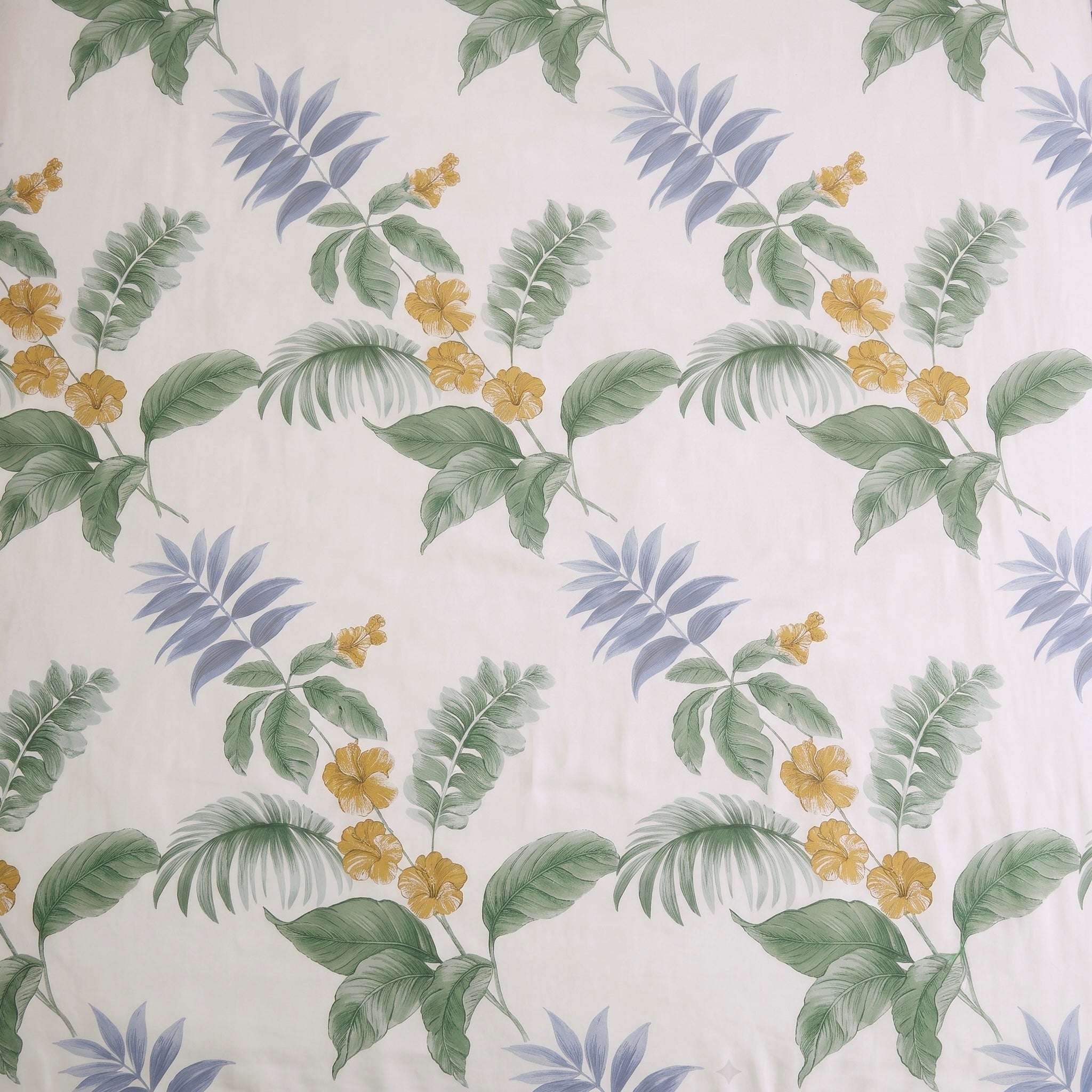 Island Breeze Fern & Golden Bloom 3-Piece Bed Set