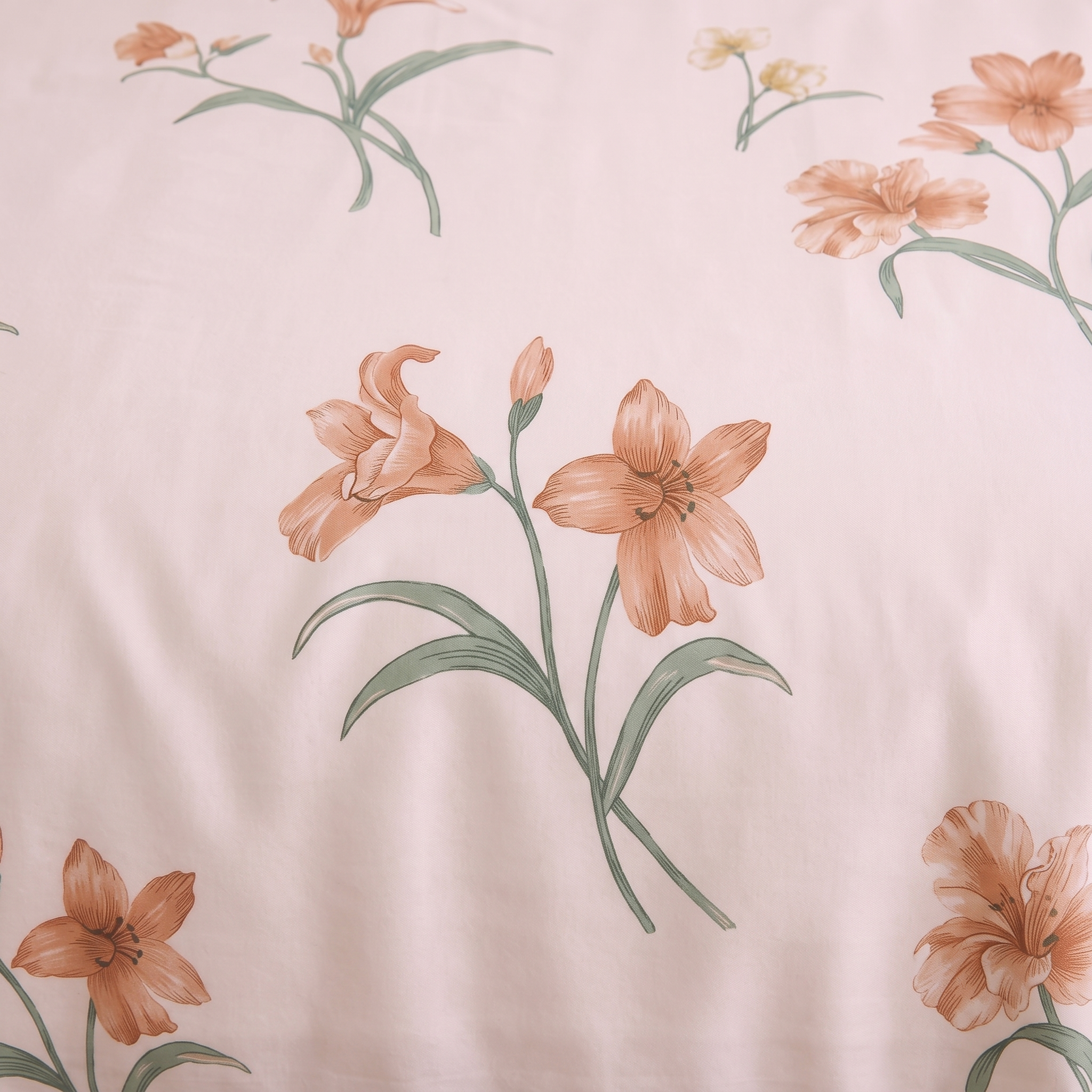 Tranquil Botanical Garden Floral 3-Piece Bed Set