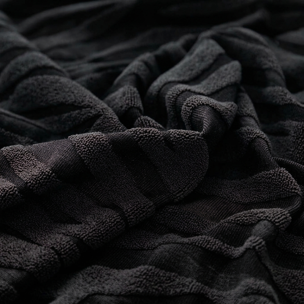 Zebra Velvet Black Sofa Cover
