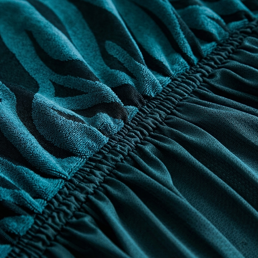 Zebra Velvet Navy Blue Sofa Cover