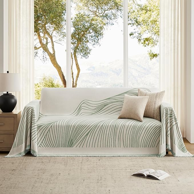 Striped Boho Sofa Cover