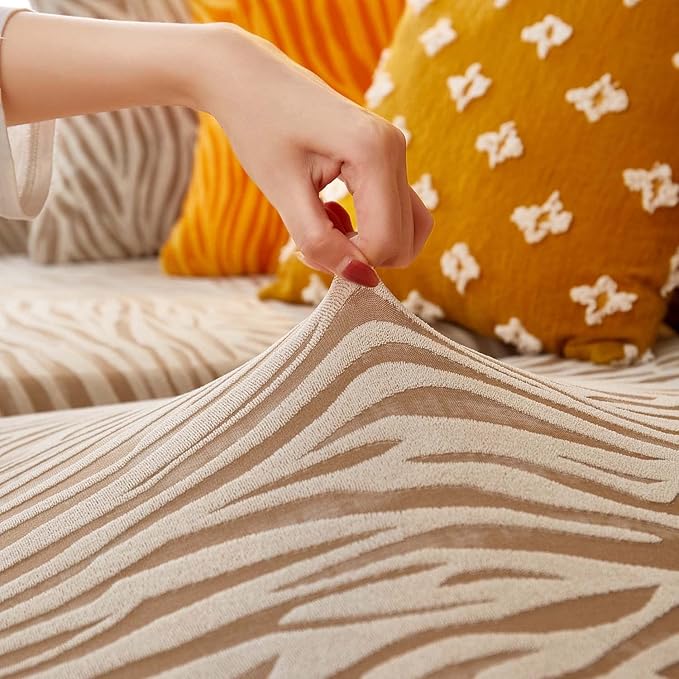 Zebra Velvet Skin Sofa Cover